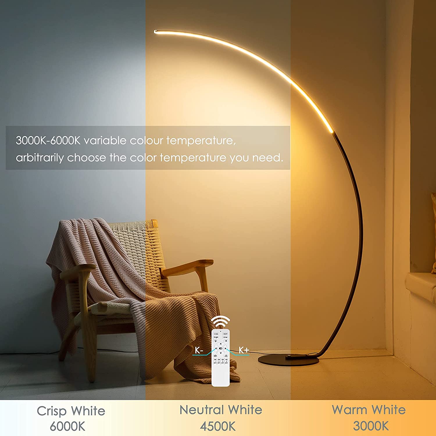 Modern Curve Floor Lamp 2025 New Spec