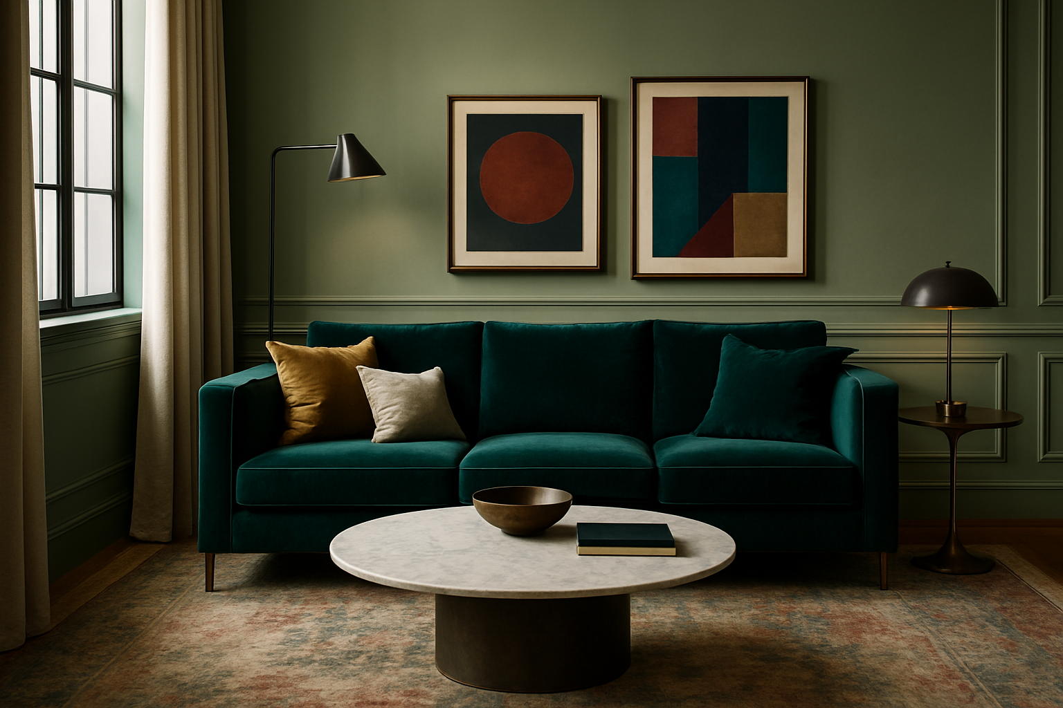 Quietly bold interiors
