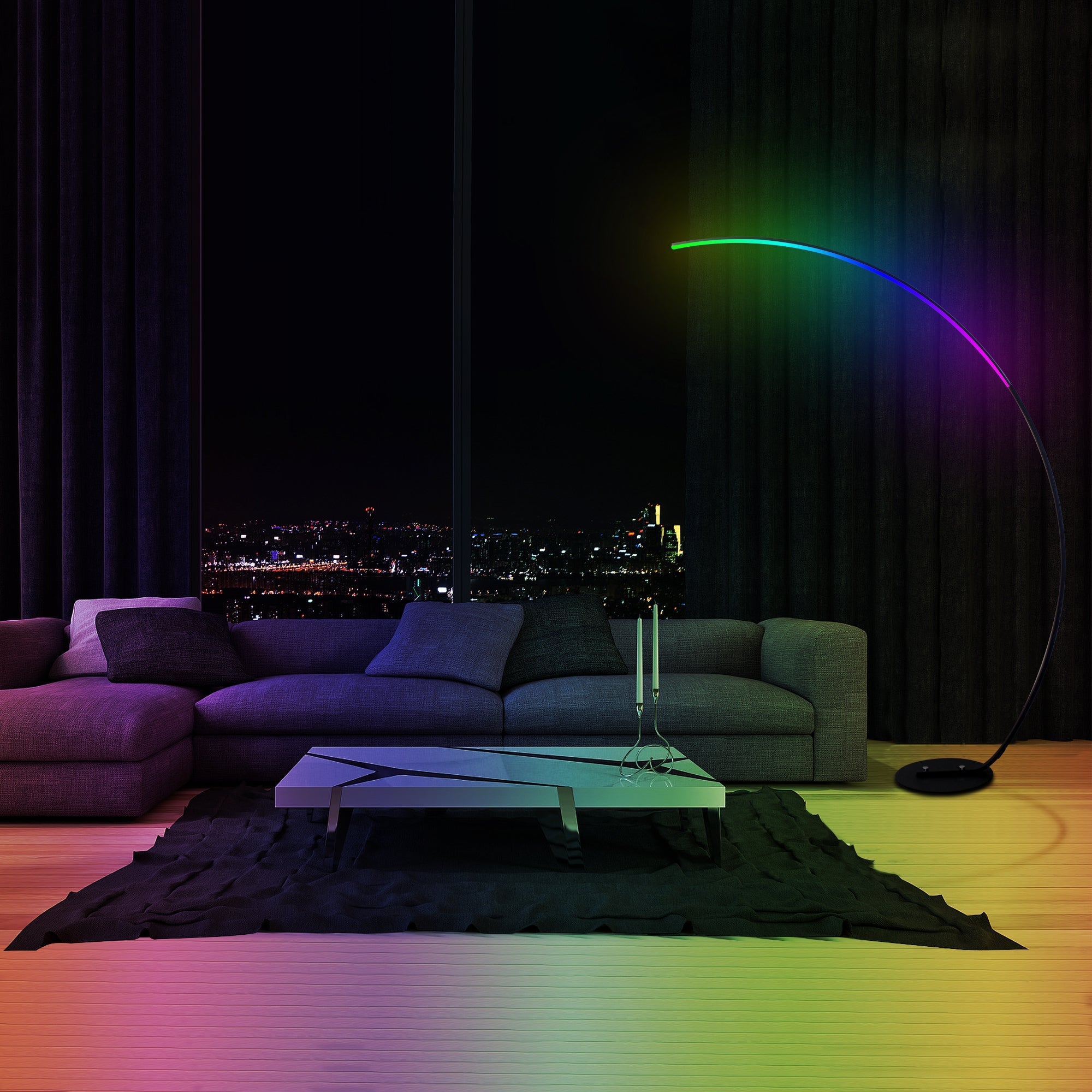 Modern Curve Floor Lamp 2025 New Spec