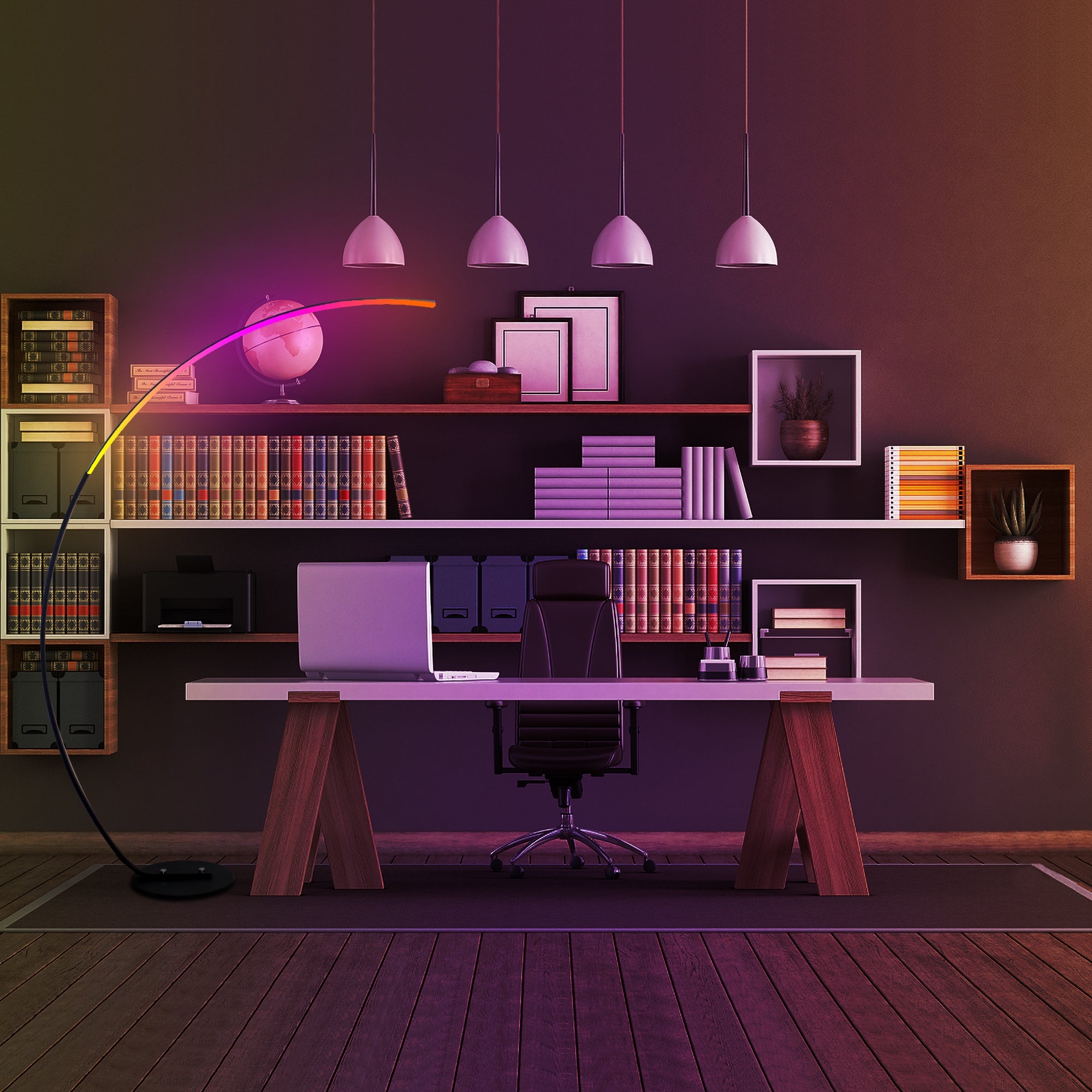 Modern Curve Floor Lamp 2025 New Spec